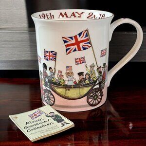 Royal Wedding Mug Harry & Meghan Alison Gardiner Fine Bone China Cup 2018